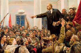 JAChang15's tweet photo. 104 aniversario de la Revolución Socialista de octubre: Lenin llevó a la práctica la frase de Karl Marx en carta a Kugelman: "El cielo no se toma por consenso, se  asalta." #TenemosMemoria @ucfgos @OrquiUCf @mes @OdalysMedinaH @PccUcf @cubanitalegre @jsaborido50 https://t.co/qNQrVSweNb