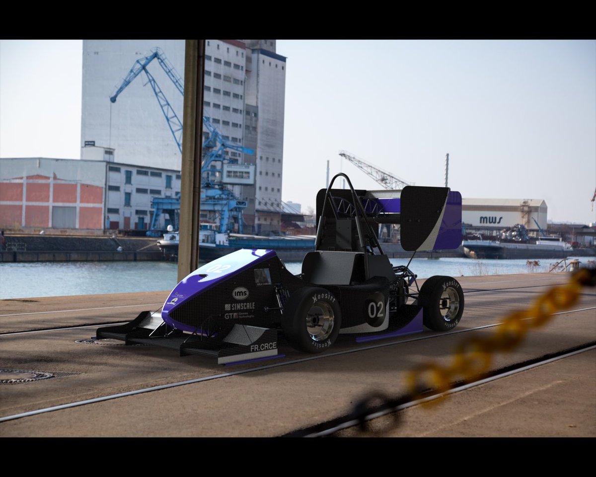 teamcfr's tweet photo. Keep boring at bay🌊
🏎:- Godspeed 4.0
#formulastudent #fsae #bythebay #carrenders #team #projectgroup #Engineering #Automotive #3drenders #animation #violet https://t.co/Q9tk9A2BSy