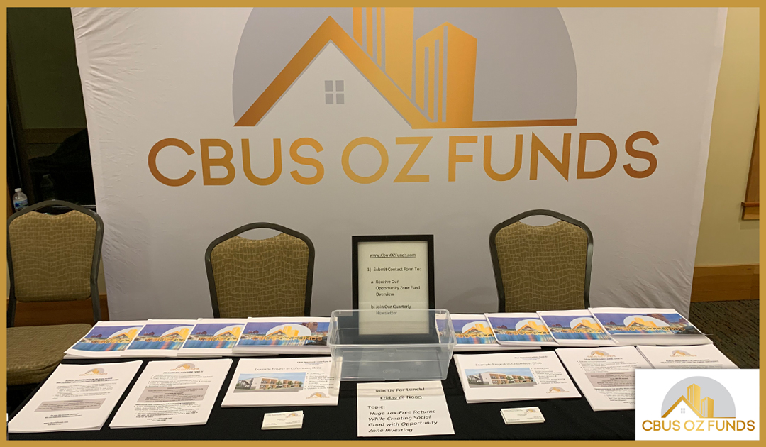 CBUSOZFUNDS's tweet photo. 🙋‍♂️ We’re in Cincinnati this weekend at the annual @OREIAConvention's National Real Estate Strategies Summit, presenting about Opportunity Zone investments! 👍

#OREIA
#OREIAconvention
#RealEstateInvesting
#OpportunityZones https://t.co/bTJKmCFIzX