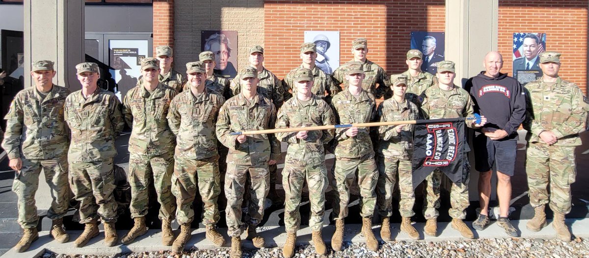 UVAWiseArmyROTC's tweet photo. Congratulations to the ETSU Eddie Reed Ranger Challenge team and shout out to CDT Sexton from UVA-WISE for volunteering for their team on short notice. #Fightingcavs 🇺🇸💪😎🔥 https://t.co/qop68cxx9j