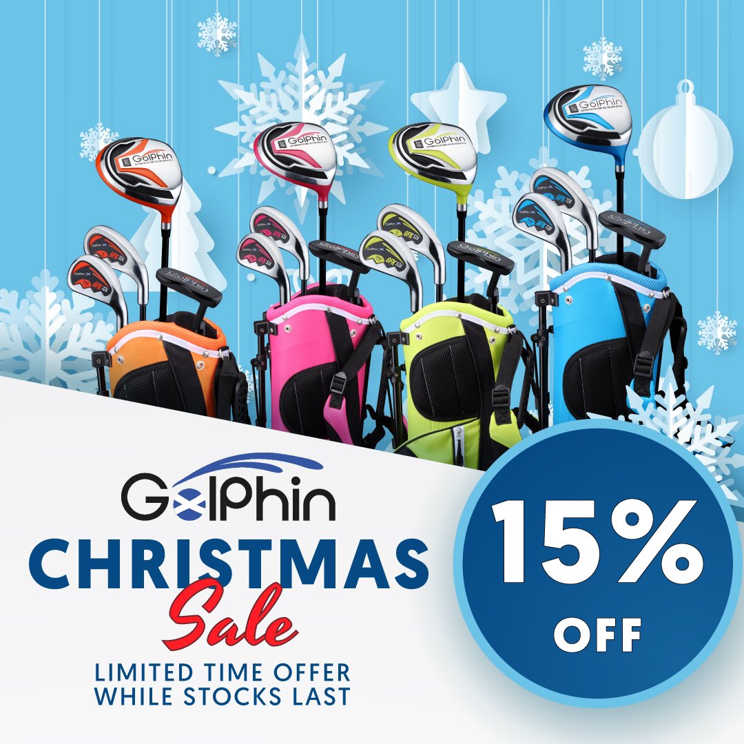 Only 7 weeks to go until Christmas! Don't miss out on sale with 15% Off everything, whilst stocks last. Give the gift of golf th...
