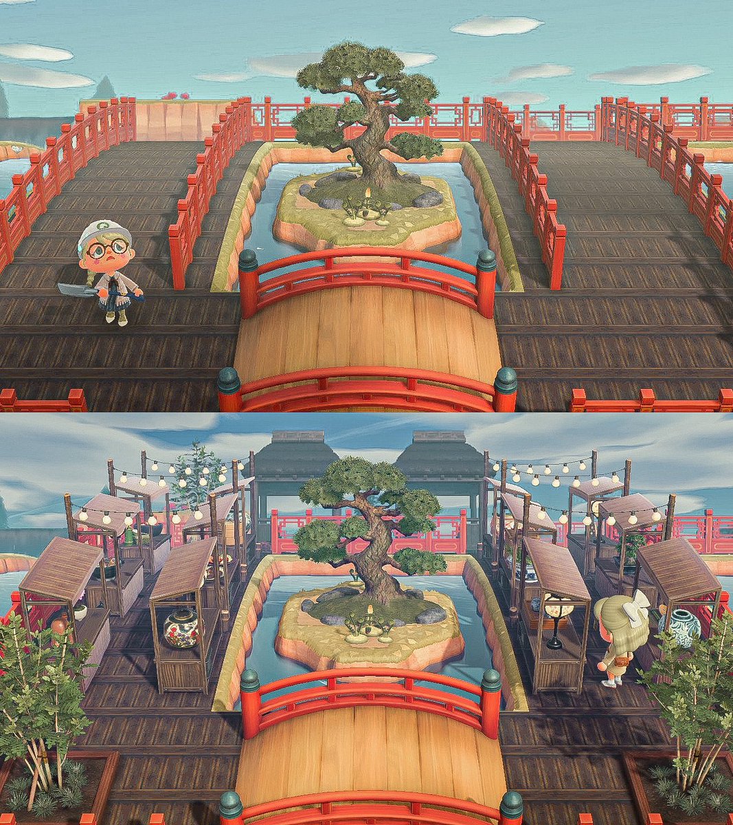 mrsmc2knives's tweet image. before and after — the build that survived my doubts 🥴