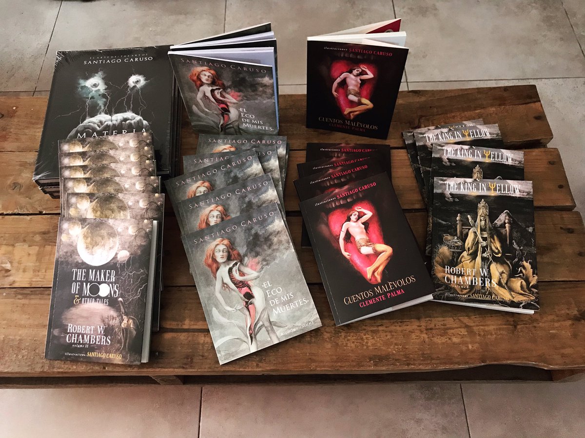 santiagocaruso's tweet photo. Hoy domingo encuentran mis libros en #FELBA en @espaciomoebius
También pinto en vivo. Vengan, se ahorran el envío y se llevan los libros con un dibu.
Gracias a todos quienes vinieron ayer. Fue hermoso.
En #plazabrasil av. Pte Figueroa Alcorta 2099. Entrada libre, hasta las 21 https://t.co/QFRMOzDltF