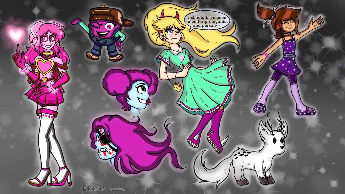 RosesLand5's tweet photo. Digital Sketches ✨

Tags: 

#ArtistOnTwitter #Amphibia #PollyPlantar #TheGhostAndMollyMcGee #MollyMcgee #tgamm #Villainous #MissHeed #ComeandLearnwithPibby #Pibby #Hilda #hildanetflix #StarVsTheForcesOfEvil #StarButterfly #fanart #artwork #myart #drawingart #DigitalArtist https://t.co/bDYothcRGb