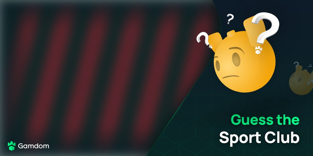 5th #Giveaway $500

Guess the Sportsclub and win 25$!! 🤑🤑

We will select 20 correct answers randomly and award $25 to each account!

Rules:

1️⃣ Only one guess per person
2️⃣ Must Follow, Like &amp; Retweet 
3️⃣ Ends in 3h (22:00 CET)

Good Luck!! 🍀

Gamdom.com