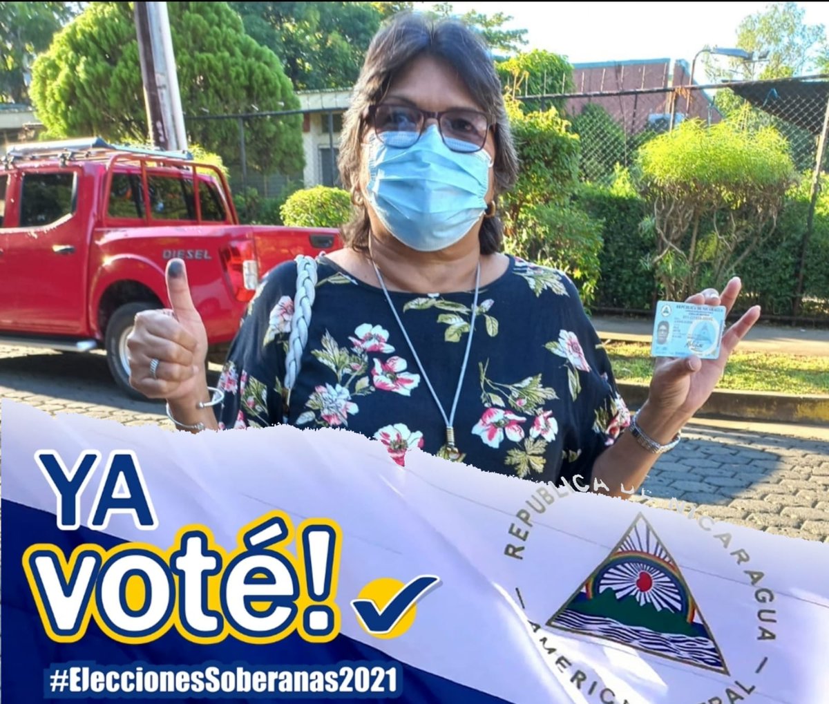 Desde tempranito voté!
#UnidosEnVictorias
#EleccionesSoberanas2021
#FuerzaDePuebloQueVence