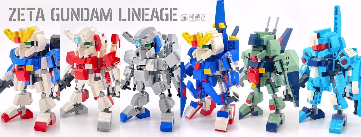 twilightsbrick's tweet photo. Z の系譜

#lego #gundam #moc #hkmoc #mecha #legomecha #zetagundam #rezel #regz #レゴ #ガンダム #zガンダム #ZII #リゼル #リガズｨ https://t.co/PvKTOxYAw5