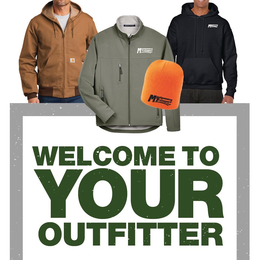 montgomeryllc's tweet photo. Stock up on your cool weather gear and rep the MOST AWESOME flatbed company in the nation! We have everything from jackets to hoodies and beanies for the entire family.

Visit https://t.co/NUzAbL1sa0 to start shopping! https://t.co/GZlBzzUcNx