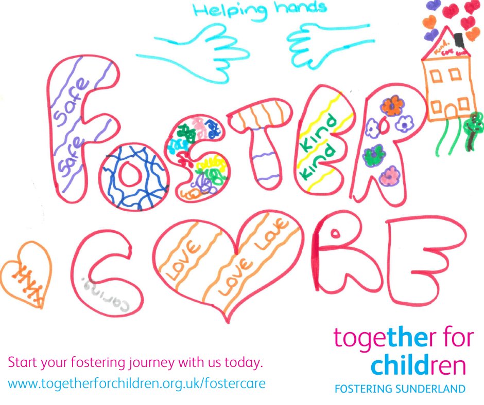tfcsunderland's tweet photo. Kind, caring, loving and helpful. All of the wonderful things a foster carer needs to be. If you could offer a child a safe place to call home, there are lots of different ways you can foster with us, from providing a few days of care to long term stays. https://t.co/sfxAUmuqqF