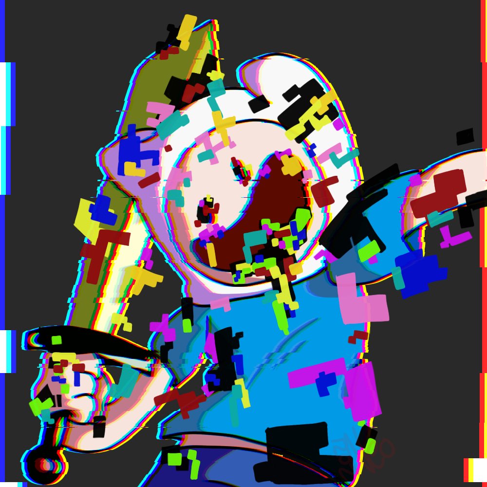 Glitch Fanart