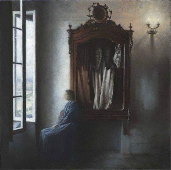 أحنّ، ويطحنني صمتك، ولؤم الرسائل القديمة،
 وفوات الوقت، ووجهك الذي أعرفه، ويدك التي 
لم تعد تعرفني، وعبث التظاهر بالمضي، 
والكثير من الندم.