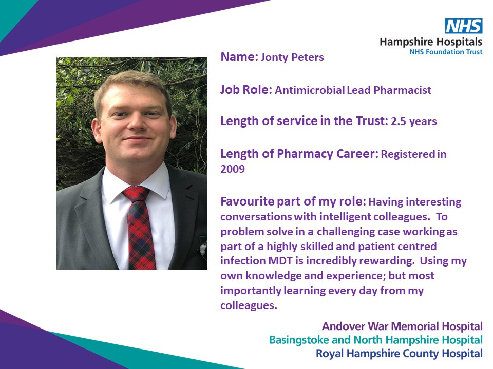 PharmacyHHFT's tweet photo. It's #antimicrobialawarnessweek from today until 24th Nov. You may have already met some of our #antimicrobial team when featured in our #MeetMeMondays 
The team is made up of both #pharmacists &amp; #PharmacyTechnicians. Just a few of the teams profiles shown here 
#WAAW!
#AMR https://t.co/RGsd1oDNeG