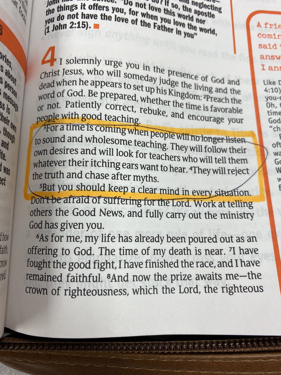 REEDmySlogan's tweet photo. Paul describes in 2 Timothy exactly what is happening today. Man loves evil and hates good. https://t.co/1WOpTmaFUb