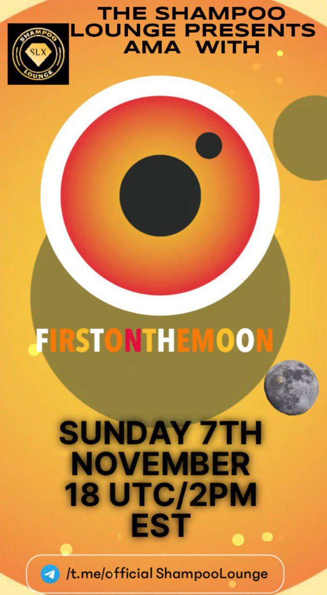 #crypto #cryptocurrency #blockchain #binance #BinanceSmartChain #Cryptos #100xGem <a href="/Andrew1992/">Andrew Turner</a> @CryptoshampooO #BSCGems 

Next AMA at 2pm eastern (6pm UTC).  In the shampoo lounge. 
Go here to learn and be entertained. 

t.me/OfficialShampo…