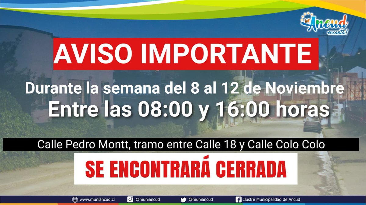 Municipalidad Ancud tweet media