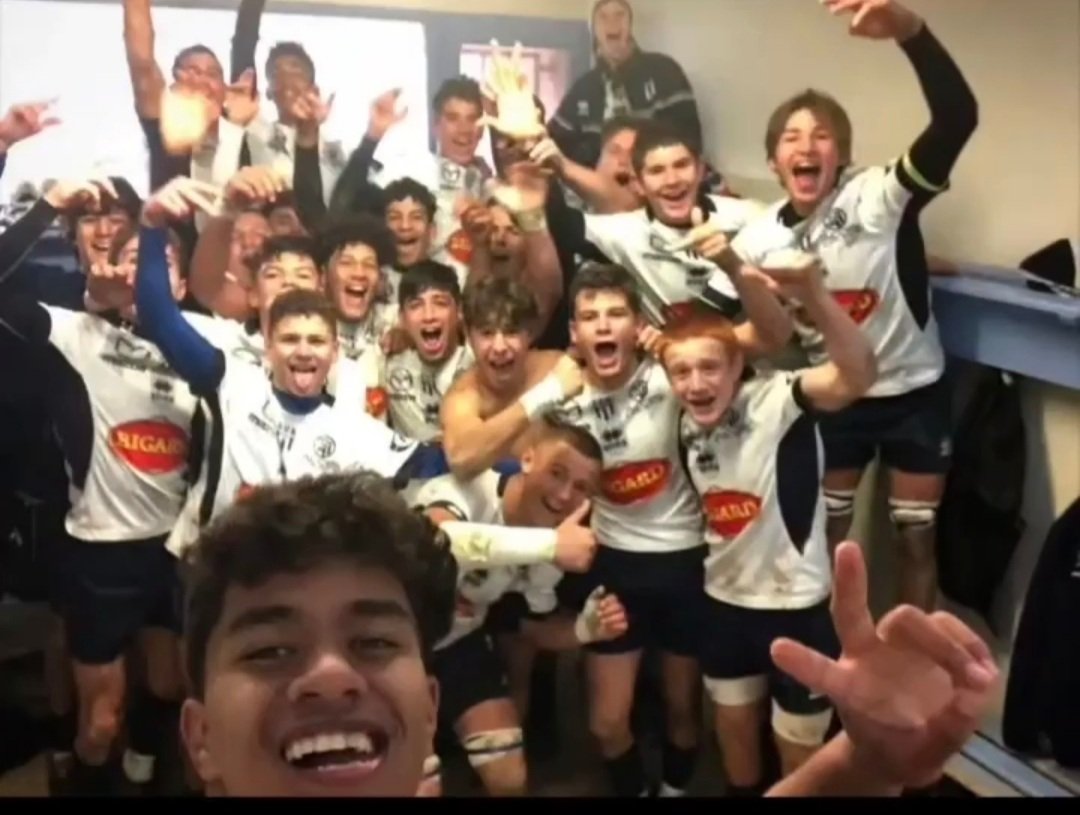 PONTONIPierre's tweet photo. Victoire de mes U16 à Colomiers (1er de la poule).
25 à 0.
@agen_rugby formons l'exception https://t.co/J1Z7HcN3ZU