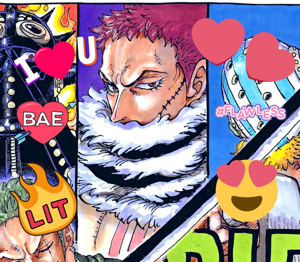 Ellie Mehl I M Sorry But Katakuri In This Color Spread Is The Highlight Of The New Chapter For Me Onepiece1031