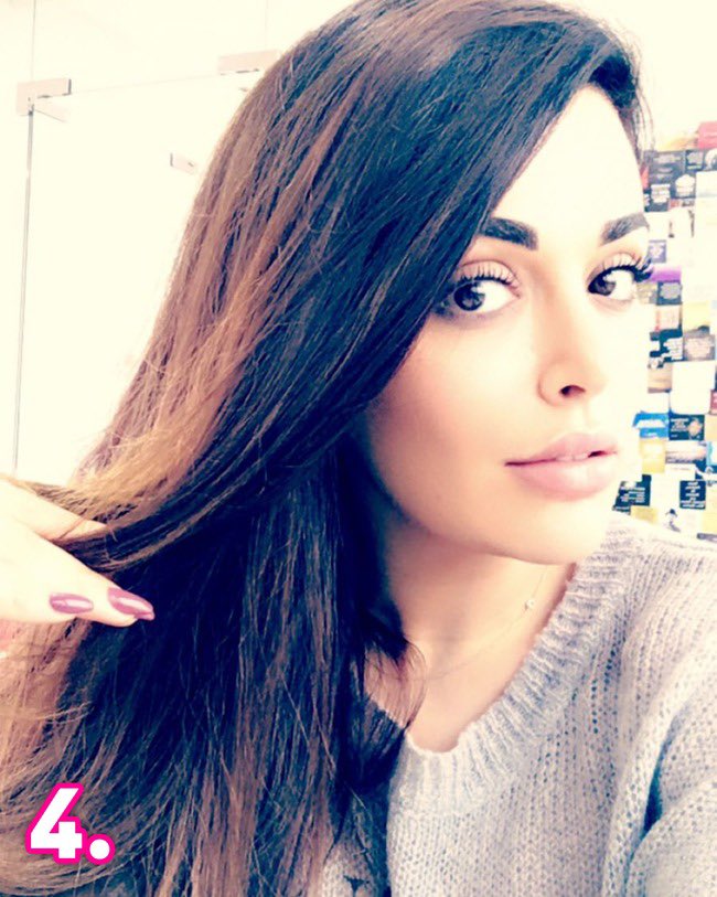 MonaKattan's tweet photo. Hello? ☎️ MAJOR hair #TBT alert! Choose your favorite look! 💇🏻‍♀️ 
-
#MonaKattan #HairEvolution #HudaBeauty #Throwback https://t.co/hgz0cAZt74