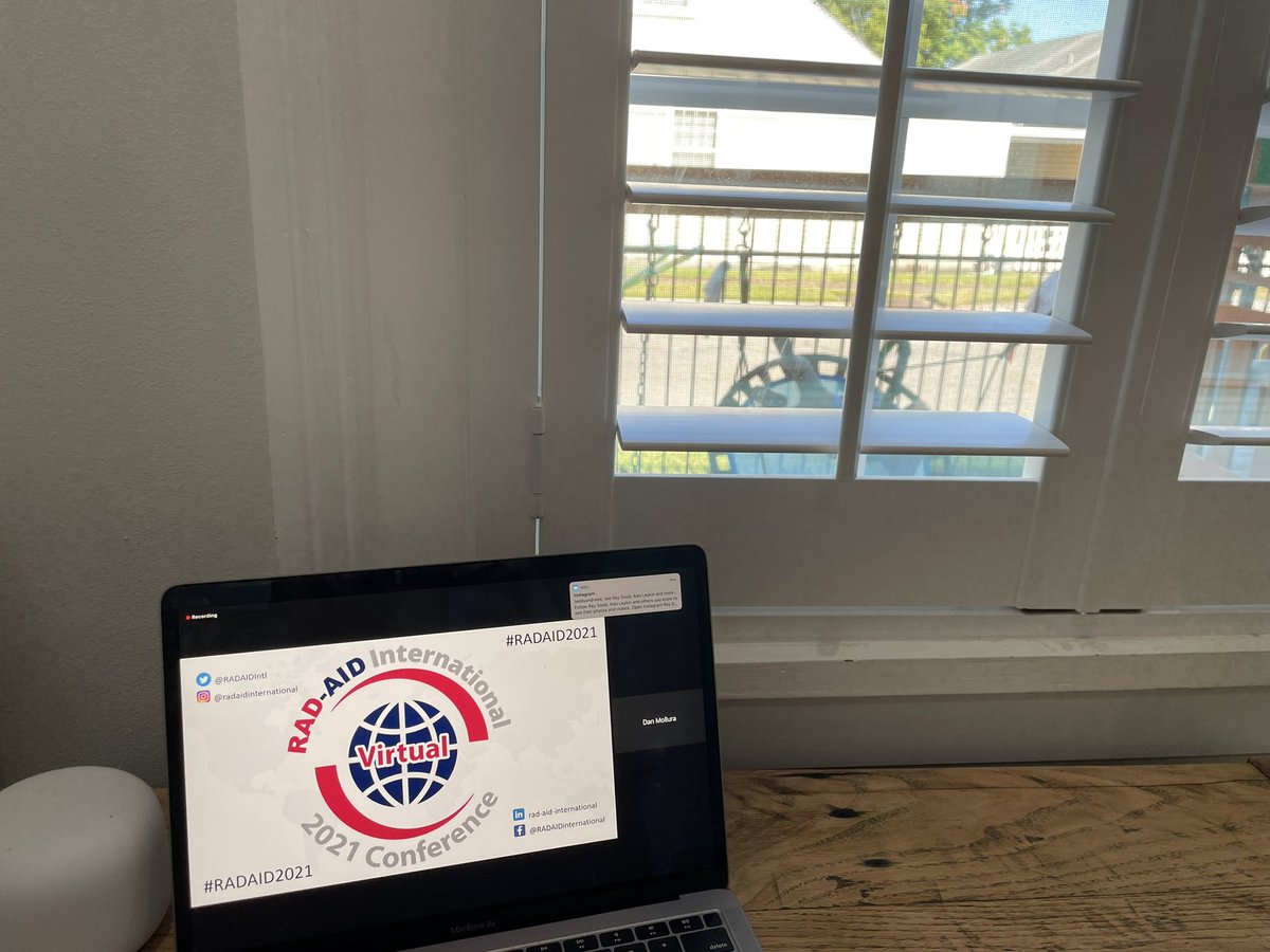 AHFairchild's tweet photo. Enjoying the RAD-AID conference 2021 and watching the kids play. Great discussion @RADAIDIntl https://t.co/tmkhniV1KK
