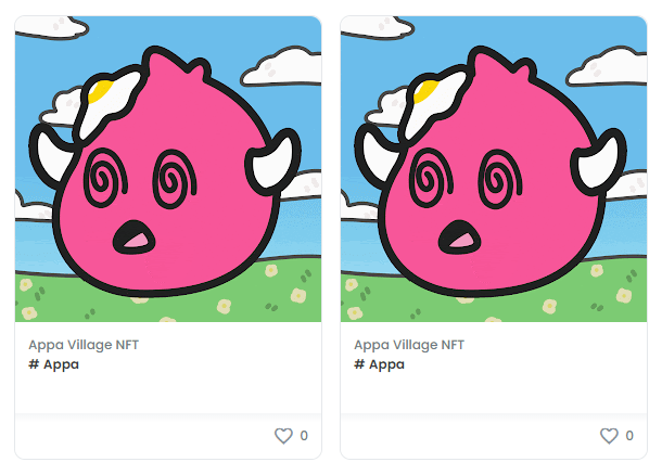 Elypse_Pink's tweet photo. @Appa_Villages @NftFat Minted and excited for reveal! Really cute art style, great work on the project! https://t.co/SwN3pJpjkg