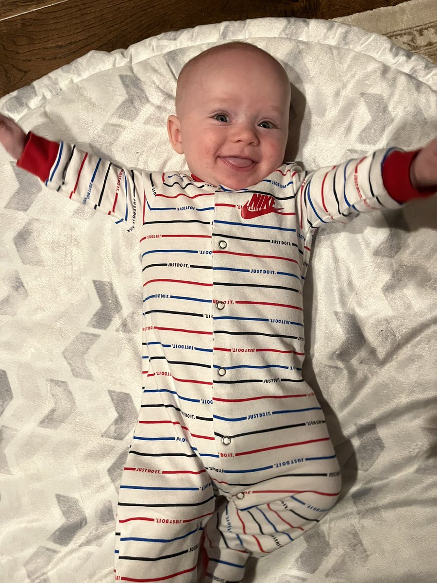 timothyspear's tweet photo. @Nike are you looking for a baby brand ambassador? Your move @UnderArmour, @adidas, @Reebok #JustDoIt https://t.co/rieWX0f8J4