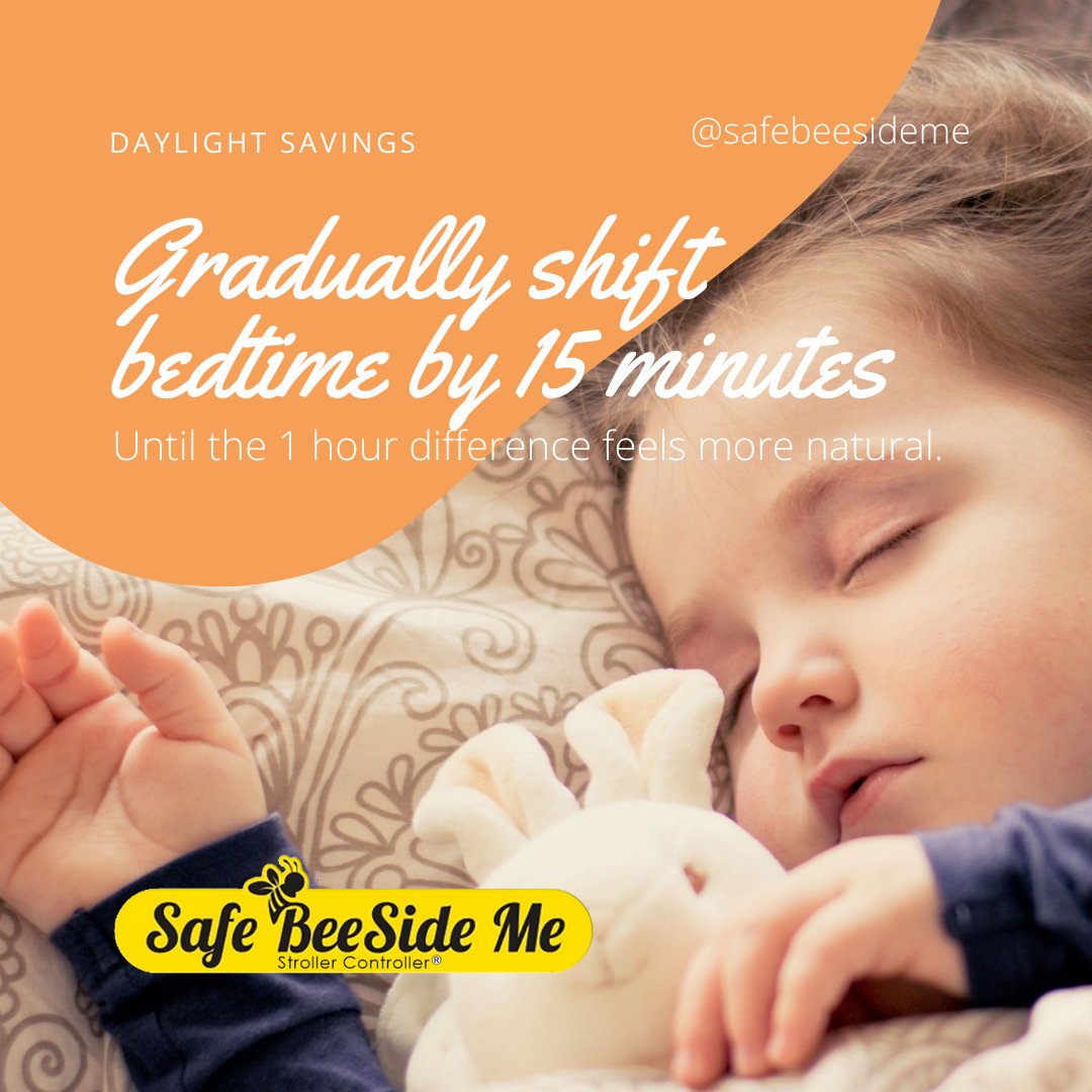 safebeesideme's tweet photo. #Daylightsavings can impact the natural rhythm of little one's sleep schedules resulting in crying, irritability, and no real sleep for any of you. Sleep experts recommend shifting bedtime and wake up time by 15 min until the 1 hr feels natural.

#daylightsavingsproblems #baby https://t.co/KwyugHdB1A