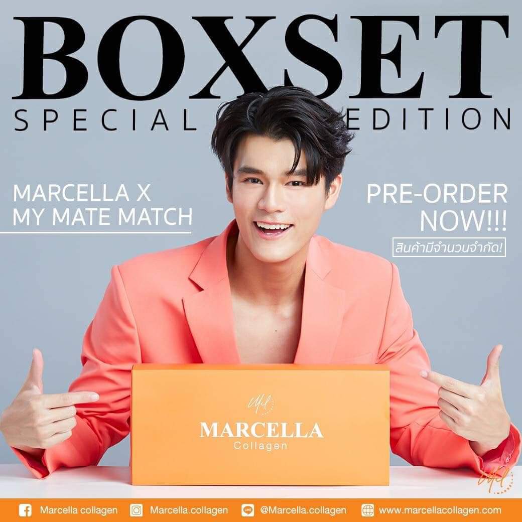 JAMEKSMOFFICIAL's tweet photo. #มาแรงในตอนนี้
เปิดให้สั่งจองแล้ววันนี้‼️
📍Special edition Boxset ในโปรเจกพิเศษ My Mate Match X Marcella Collagen🧡
📍ราคา 1,590 บาท เท่านั้น‼️

📍สั่งจองคลิ้กเลย https://t.co/7ZYpV6sN6A… 

#JameKasama 
#marcellacollagen 
#ราชินีส้มสีเลือด 
#สุขภาพดีที่คุณสร้างได้ https://t.co/F6NgTioKaU
