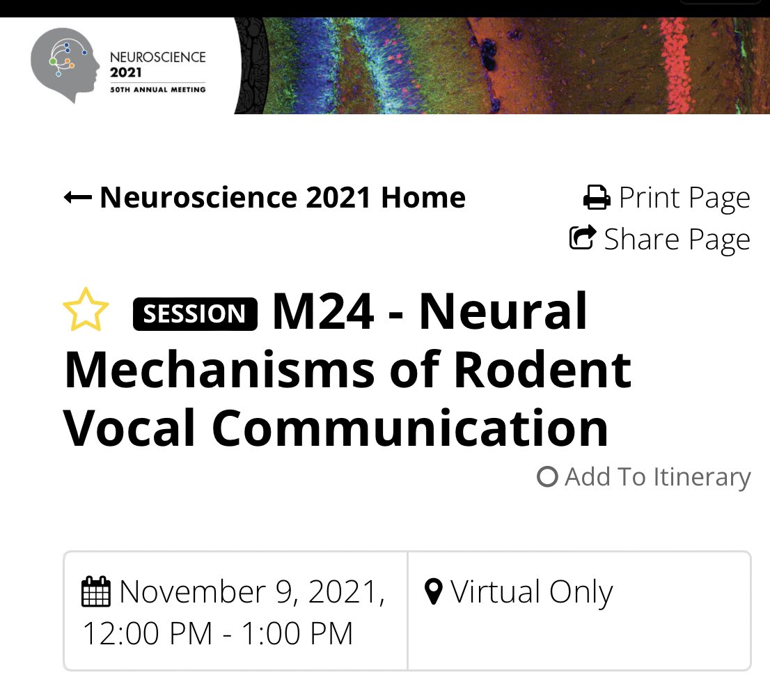 Arkarup Banerjee (@arkarupbanerjee) on Twitter photo Join us on Tuesday, Nov 9 at 1 pm EST for the SfN mini-symposium on neural mechanisms of rodent vocal communication. Speakers: <a href="/katietschida1/">@katietschida.bsky.social</a> @oezgesun <a href="/MarkusWohr/">Markus Wöhr</a> <a href="/alison_j_barker/">Alison Barker</a> <a href="/MorGusto/">Morgan Gustison</a> (co-organizer with me) Join us on Tuesday, Nov 9 at 1 pm EST for the SfN mini-symposium on neural mechanisms of rodent vocal communication. Speakers: <a href="/katietschida1/">@katietschida.bsky.social</a> @oezgesun <a href="/MarkusWohr/">Markus Wöhr</a> <a href="/alison_j_barker/">Alison Barker</a> <a href="/MorGusto/">Morgan Gustison</a> (co-organizer with me)