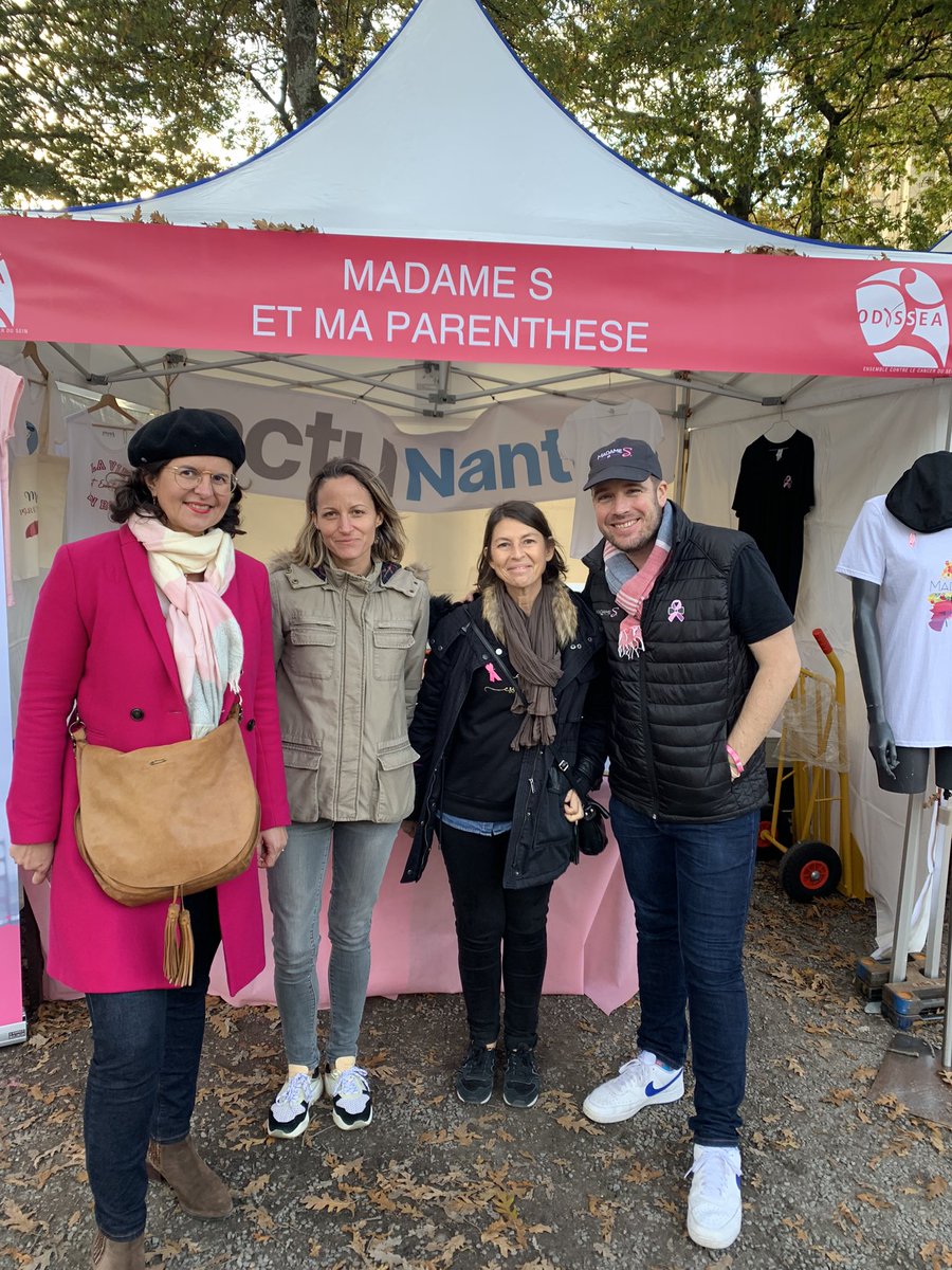 valerie_oppelt's tweet photo. Édition 2021 @ODYSSEA_fr #Nantes 
🏃‍♂️11000 participants à la course/marche
✊82000€ récoltés pour la lutte contre le #cancer du sein

👇des #associations engagées👇
#MaParenthèse, la maison pour les femmes touchées par le cancer
#MadameS fédérer et aider #VuParLesHommes #odyssea https://t.co/5yqhVoCQHv