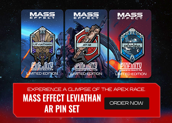 MassEffect_News's tweet photo. Products launching on the BioWare store during #N7Week:
#N7Day: Mass Effect N7 Helmet, Andromeda variant, Leviathan AR pin set.
Nov. 8: N7 Sentry Interface replica, "Visit Ontarom" lithograph.
Nov. 9: "Visit Ontarom" T-Shirt. https://t.co/6G843urNQw