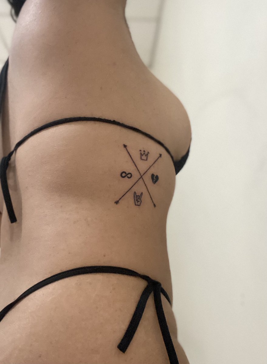 Ficou tão lindinha . Ai Marília, só tu pra fazer eu fazer uma tatuagem 🥺🖤😭