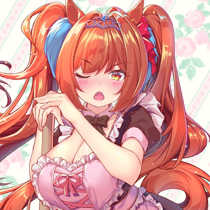 巨乳メイド o(^▽^)o
#いいおっぱいの日 