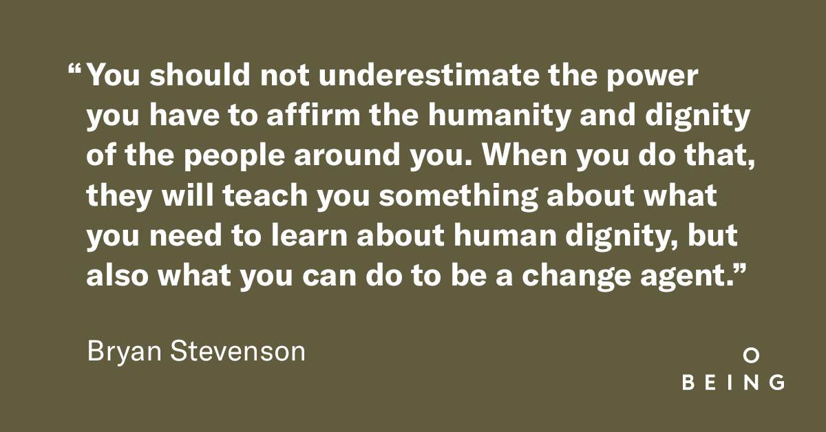onbeing's tweet image. Lawyer Bryan Stevenson brought the language of mercy and redemption into American culture in recent years – a gift he offers with his life. @kristatippett draws out his spirit and moral imagination in this week’s @onbeing.

onbeing.org/programs/bryan…