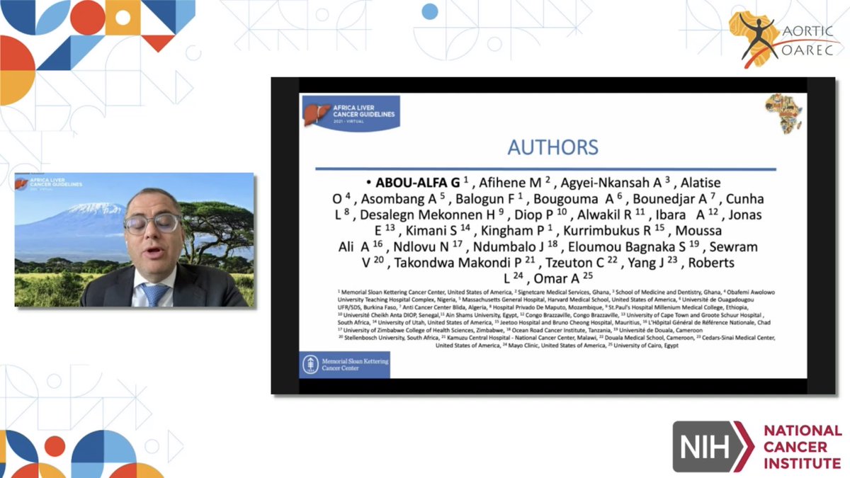 HepatoPancreatoBiliary session <a href="/AORTIC_AFRICA/">AORTIC</a> with <a href="/GABOUALFA/">Ghassan Abou-Alfa</a> @sloan_kettering presenting our #AfricaLiverGuidelines data  for the first time! #HOTOFFTHEPRESS from Africa!🌍👏🏾👏🏾👏🏾

<a href="/AshrafOmar_3058/">Ashraf Omar</a> <a href="/LewisRobertsMD/">Lewis Roberts</a> @NCIGlobalHealth  #globalhealth #livertwitter #GITwitter