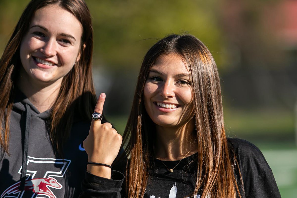 UIndyWLax's tweet photo. This weekend the 2021 Greyhound squad was honored for winning the inaugural GLVC women’s lacrosse championship over Lindenwood 12-9. 

This marked the third straight conference championship in a row following two straight GLIAC titles prior to moving to the GLVC. 

#GoHounds 🐾 https://t.co/advWmFNuNr