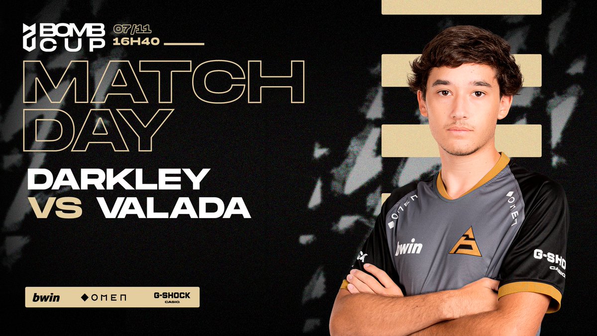 sawggofficial's tweet photo. A @BombCup_ começa a aquecer e @Darkley_11 terá pela frente #Valada. 🔥
Contamos com o teu apoio, warrior! ⚔️
📺 https://t.co/cj5nTppMmU
#StayAWarrior https://t.co/Od67GSQfgN