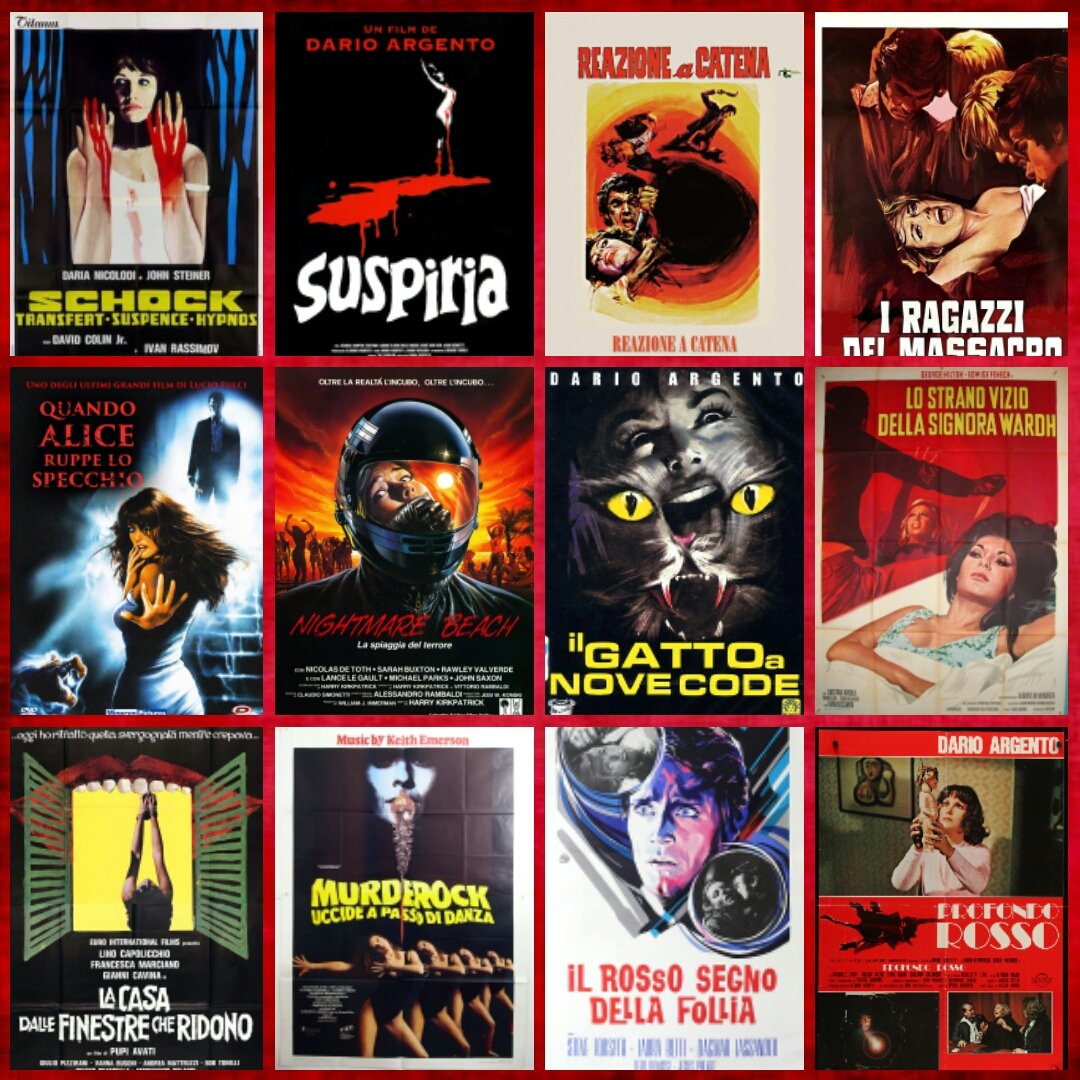 alucard8791's tweet photo. 24 #giallos recomendados del 🎥 cine italiano!💪 (2/2) https://t.co/ltZ8PacYQ4