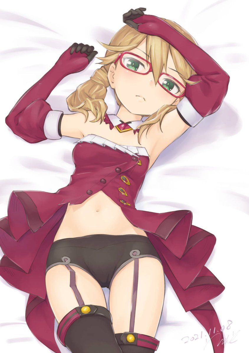 「#いいおなかの日 か～～と思って描き始めたら日付変わってたやん #アリスギアお絵」|えらんとのイラスト