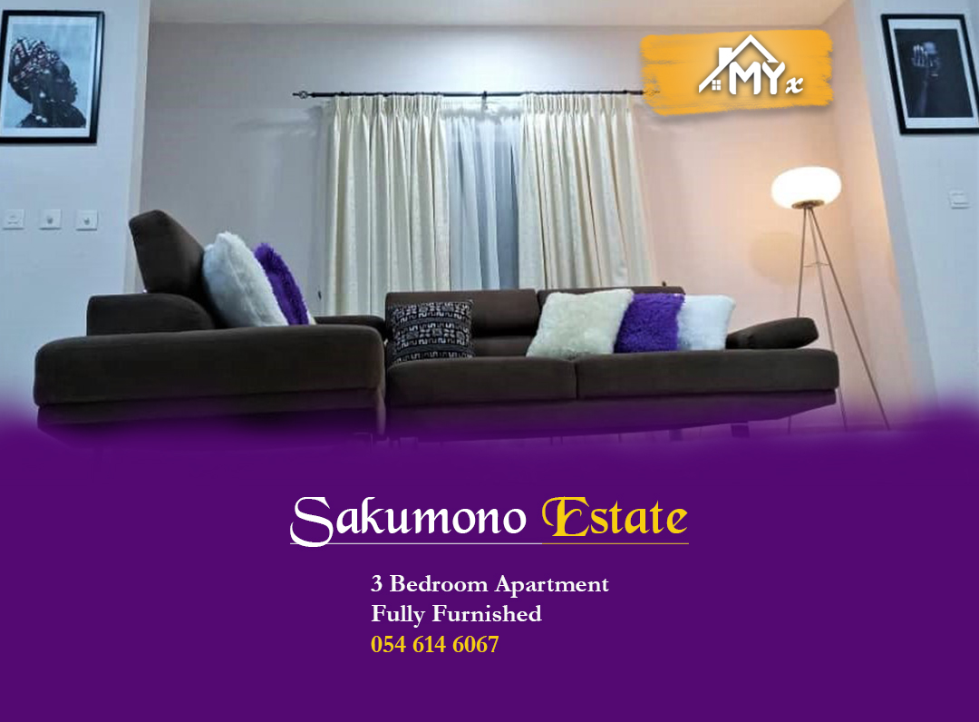 MYxhomes's tweet photo. Fully furnished three bedroom apartment up for rent. Call: 054 614 6067 https://t.co/gtHbLVKAlo