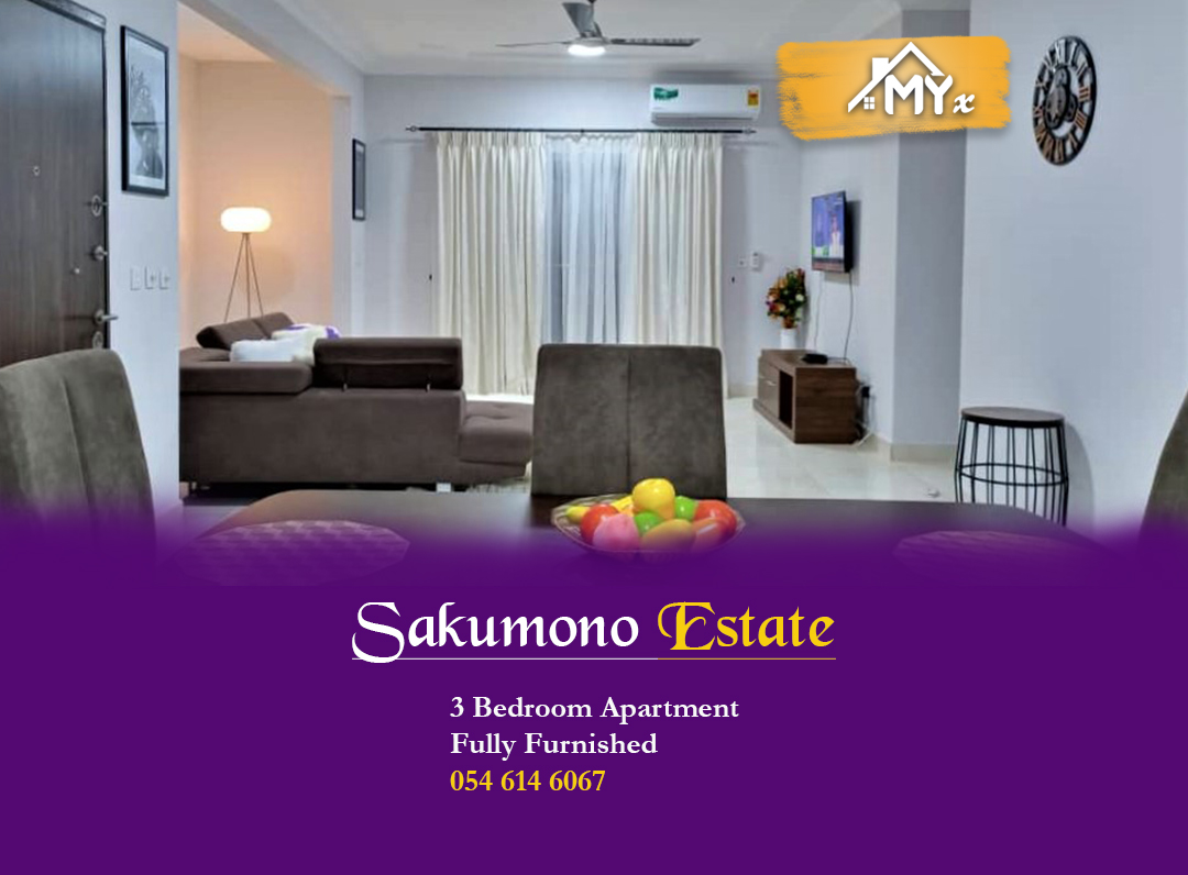 MYxhomes's tweet photo. Fully furnished three bedroom apartment up for rent. Call: 054 614 6067 https://t.co/gtHbLVKAlo