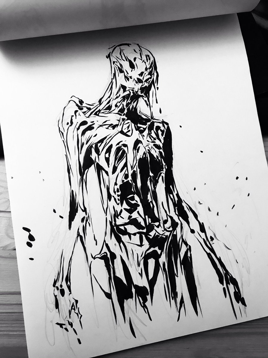 Some old ink sketches #drawing 