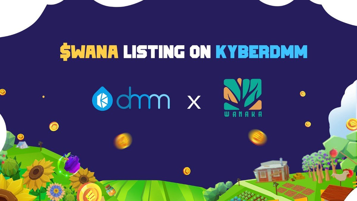 Wanaka_Farm's tweet image. We are excited to announce that $WANA listing on #KyberDMM by @KyberNetwork, Dynamic Trade Routing, Aggregating liquidity for Better Token Rates. Wanaka has chosen the high capital efficiency on KyberDMM DEX for better token liquidity on BSC.
wanakafarm.medium.com/wana-listing-o…