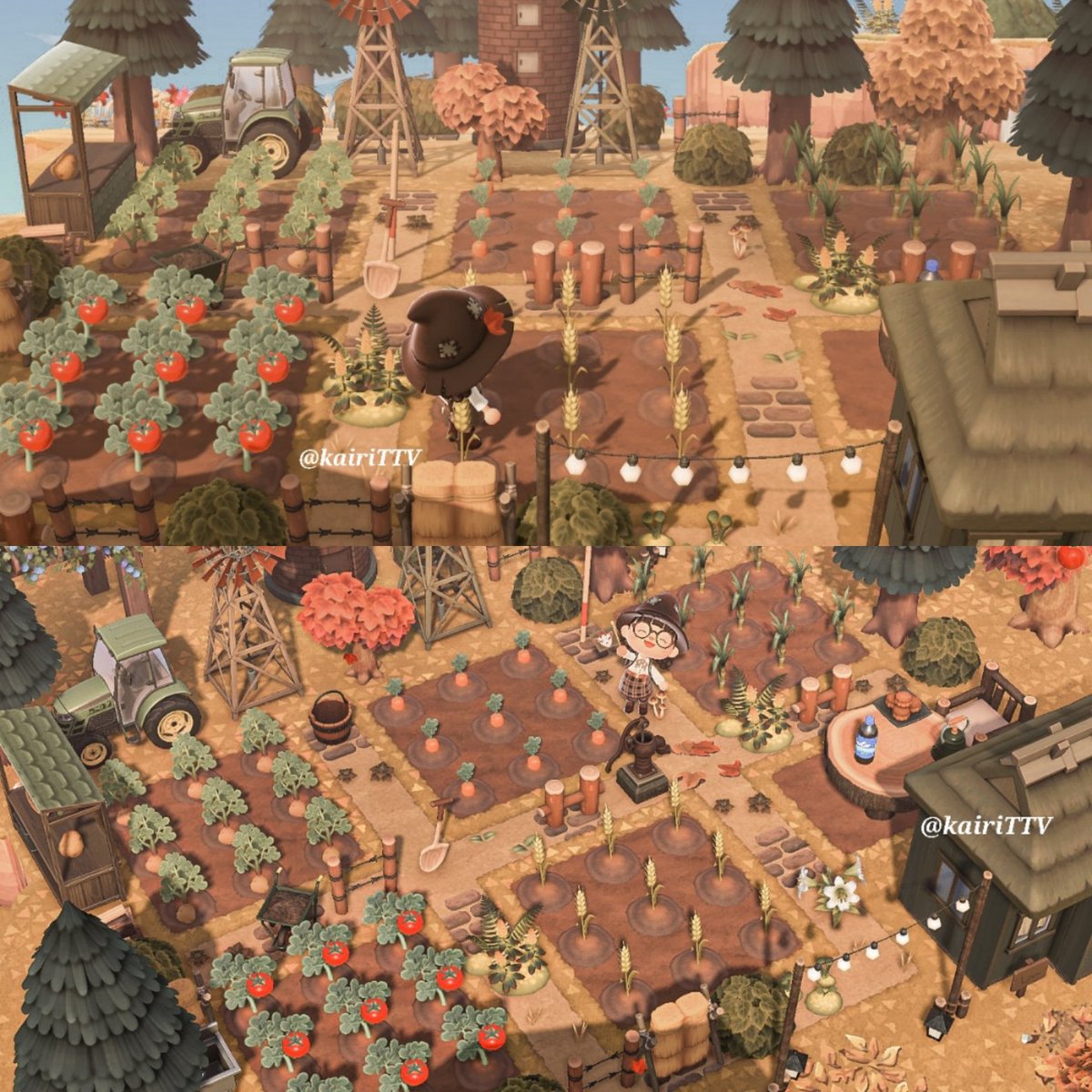 bread_vt's tweet photo. 🍂 welcome to the crop farm 🍂

#acnhinspo #ACNH #AnimalCrossingNewHorizons #AnimalCrossing https://t.co/x7aMOJfQCq