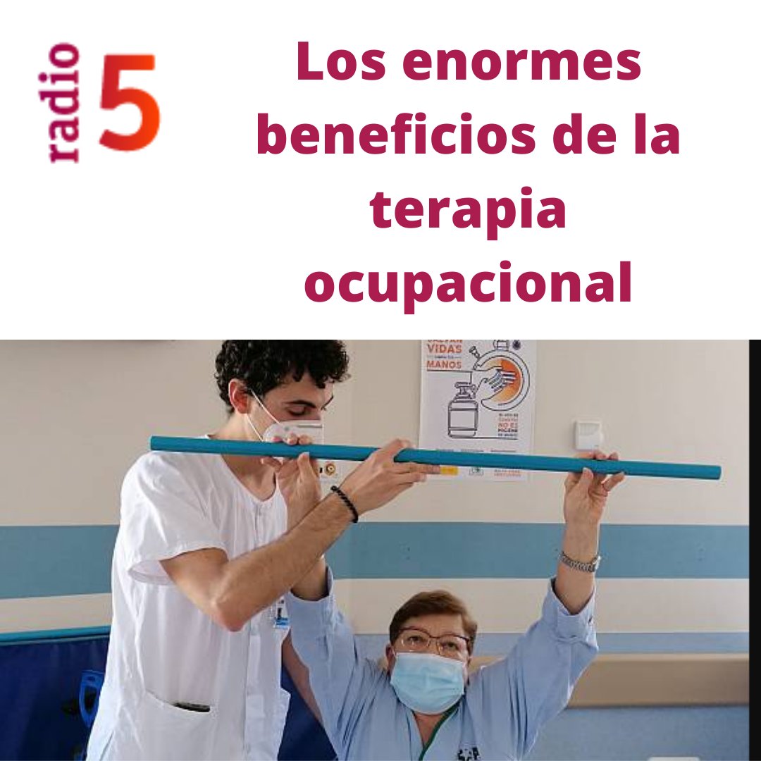 COPTOCAM's tweet photo. Compartimos de @rtve con el motivo del pasado 27 de octubre, día de la Terapia Ocupacional, la importancia de nuestra profesión. Entrevistan a Sergio Martínez #terapeutaocupacional del Hospital Cruz Roja de Madrid y vocal de empleo en COPTOCAM

https://t.co/JEhIbdme0E https://t.co/8yyCljLTT1