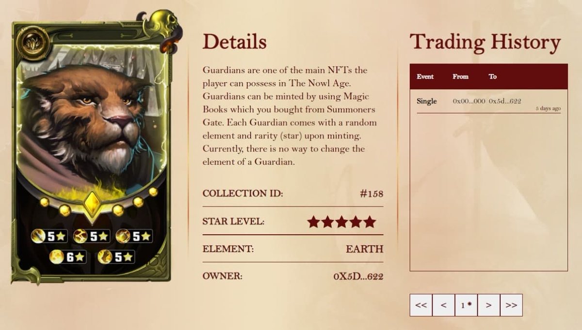 If you don't know, the 🔥5🌟 Guardians are The Rarest of the rare in NowlAge world!
There are only 100 x 5🌟 Guardians among ~40k Guardians!
IT IS CRAZY HARD TO SUMMON  5🌟 
👉SUMMON RATE : 0.25%
Show me what you got!
$NAC #GameFi #nft #PlayToEarn #BinanceSmartChain  #BSCGems