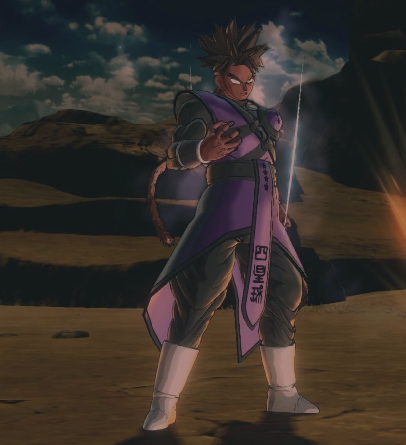 GFMForeva's tweet photo. HERE TO TURN UP FOR THE UNIVERSAL FASHION CONSTEST‼️

CAC: Name:UI Mike
Race:Male Sayain(Universe 6)
https://t.co/gMBHbKo2Rl
#DBXV2_SFC_US https://t.co/BGijo4gamp