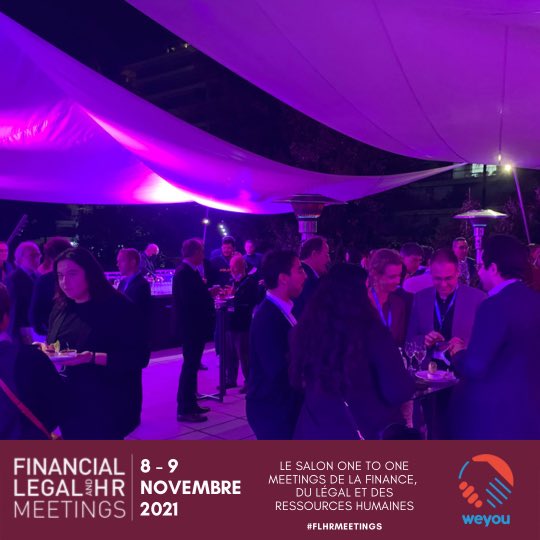 Première soirée de #networking entre exposants et Top Décideurs #FLHRMeetings à l’hôtel JW Marriott à Cannes !    
Au menu : #finance #Légal #RessourcesHumaines