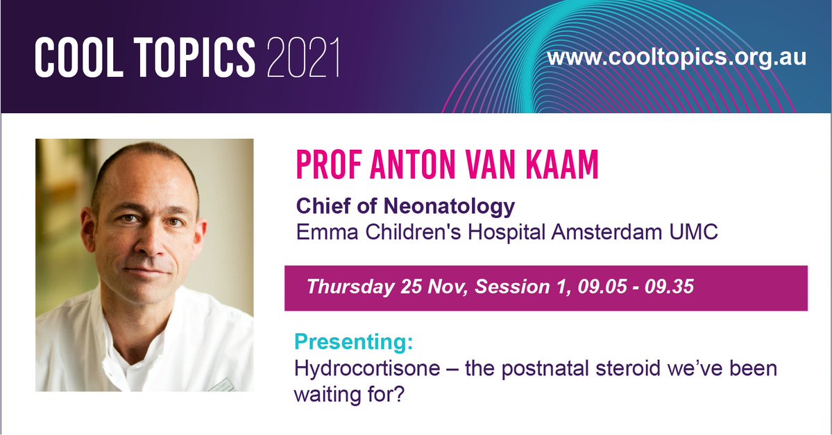 thewomens's tweet photo. Just some of the stellar line-up for the upcoming #CoolTopics (25-26 Nov) – presenting the latest in neonatal research. Check out all the details and register at https://t.co/gwJlND3cXU https://t.co/x13MDizOBz