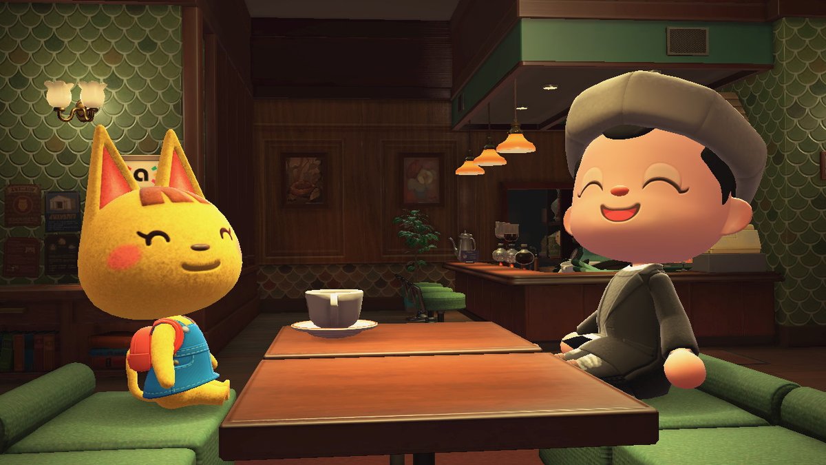 VeranACNH's tweet photo. He invitado a personajes que no estan en NH :_) #AnimalCrossing #ACNH #NintendoSwitch https://t.co/DYsIEqW39v