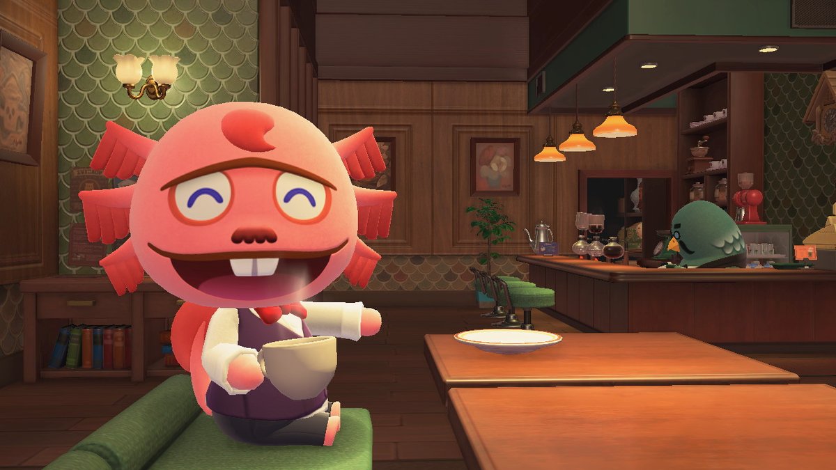 VeranACNH's tweet photo. He invitado a personajes que no estan en NH :_) #AnimalCrossing #ACNH #NintendoSwitch https://t.co/DYsIEqW39v